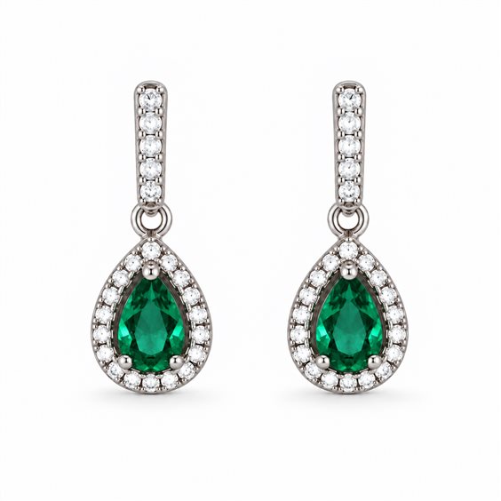 Orecchini Ultima Edizione Donna Colore in Argento OAO7159 VERDE - OAO7159 VERDE
